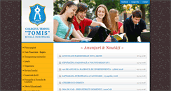 Desktop Screenshot of colegiul-tehnic-tomis.ro